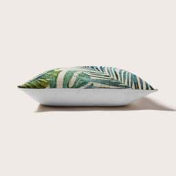 Palm Leaf Jacquard Cushion - thumbnail 4