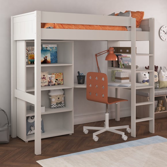 Classic Highsleeper with Desk and Bookcase - image 1