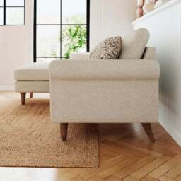 Maeve Compact Flatweave Corner Chaise Sofa - thumbnail 2