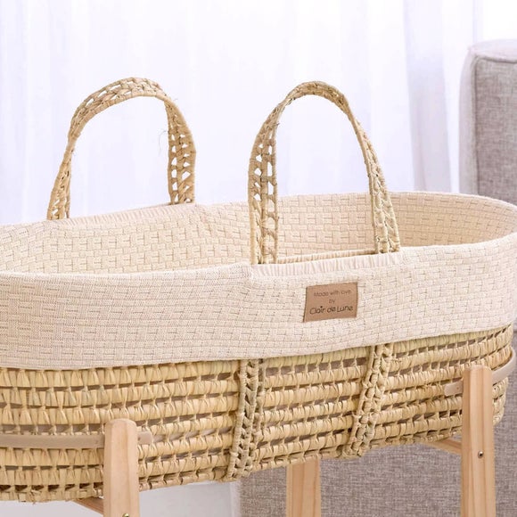 Clair De Lune Organic Moses Basket Dressing - image 1