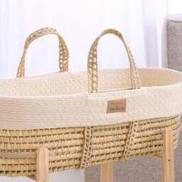 Clair De Lune Organic Moses Basket Dressing - thumbnail 1
