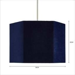 Mona Hexagonal Lamp Shade - thumbnail 2