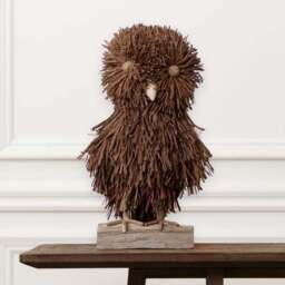 Voyage Maison Alfred Standing Owl Ornament - thumbnail 4