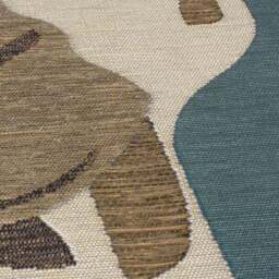 Eric Giraffe Tropical Outdoor Circle Rug - thumbnail 3