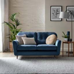 Sven Opulent Velvet 2 Seater Sofa - thumbnail 1