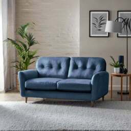 Sven Opulent Velvet 2 Seater Sofa - thumbnail 3