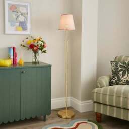 Country Stripe Tapered Lamp Shade - thumbnail 3