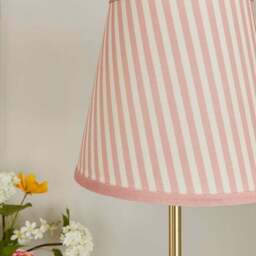 Country Stripe Tapered Lamp Shade - thumbnail 4