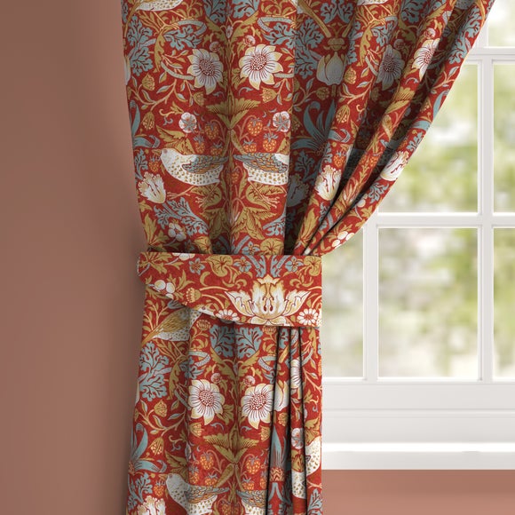 Strawberry Thief Velvet Made to Order Curtain Tieback - image 1