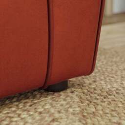 Blake Curved Arm Opulent Velvet 3 Seater Sofa - thumbnail 3