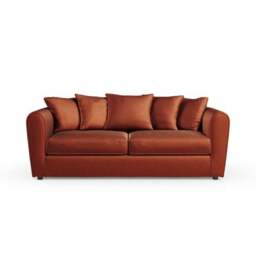 Blake Curved Arm Opulent Velvet 3 Seater Sofa - thumbnail 6
