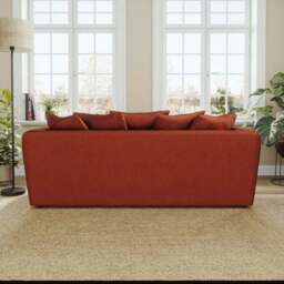 Blake Curved Arm Opulent Velvet 3 Seater Sofa - thumbnail 2