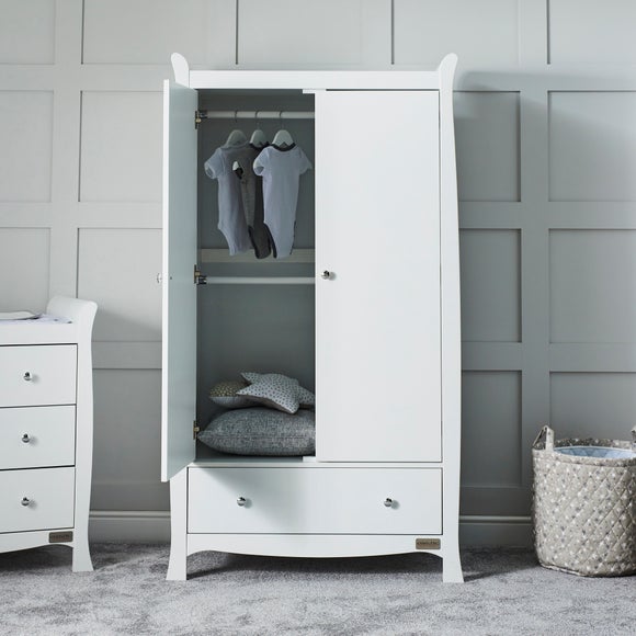 Ickle Bubba Snowdon Double 1 Drawer Wardrobe - image 1