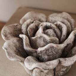 Concrete Flower Ornament - thumbnail 2