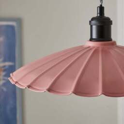 Maya Scalloped Metal Easy Fit Pendant Shade - thumbnail 3