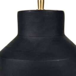 Inna Urn Terracotta and Linen Table Lamp - thumbnail 5