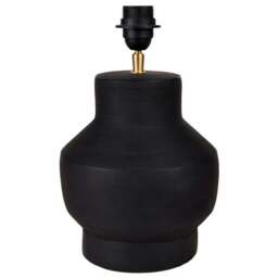 Inna Urn Terracotta and Linen Table Lamp - thumbnail 3