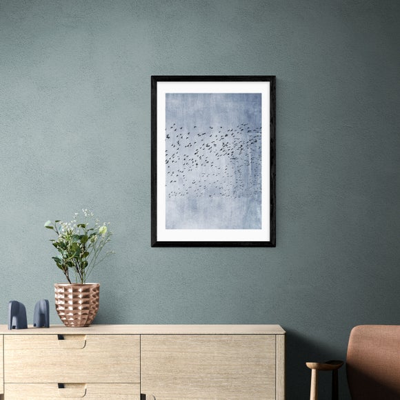 East End Prints Moving On Blue Print - image 1
