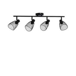 Elements Jaula 4 Light Semi Flush Spotlight Bar - thumbnail 5