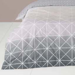 furn. Spectrum Blush Ombre Reversible Duvet Cover and Pillowcase Set - thumbnail 3