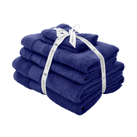 Catherine Lansfield Anti Bacterial 6 Piece Towel Bale - image 1