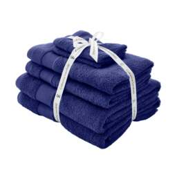 Catherine Lansfield Anti Bacterial 6 Piece Towel Bale - thumbnail 1