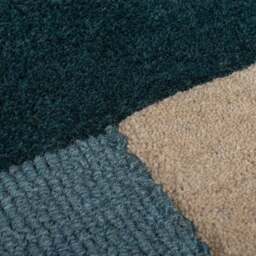 Labyrinth Shaped Wool Rug - thumbnail 2