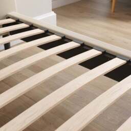 Modern Curved Upholstered Bed Frame - thumbnail 5