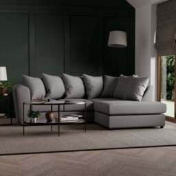 Blake Soft Texture Fabric Corner Sofa - thumbnail 2