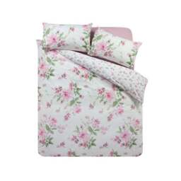 Catherine Lansfield Avebury Floral Polycotton Duvet Cover & Pillowcase Set - thumbnail 6