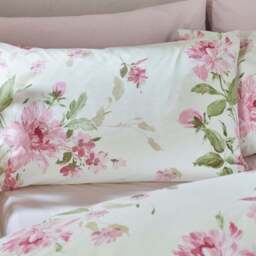 Catherine Lansfield Avebury Floral Polycotton Duvet Cover & Pillowcase Set - thumbnail 2