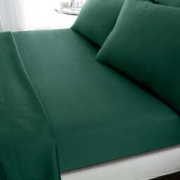 Hotel 230 Thread Count 100% Cotton Sateen Fitted Sheet - thumbnail 1