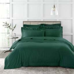 Hotel 230 Thread Count 100% Cotton Sateen Fitted Sheet - thumbnail 3