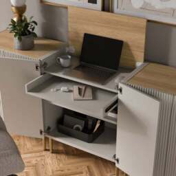 Georgi Extra Wide Sideboard Desk - thumbnail 4