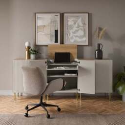 Georgi Extra Wide Sideboard Desk - thumbnail 2