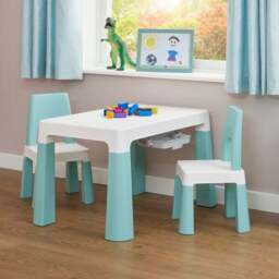 Liberty House Kids Height Adjustable Table And Two Chairs Set - thumbnail 4