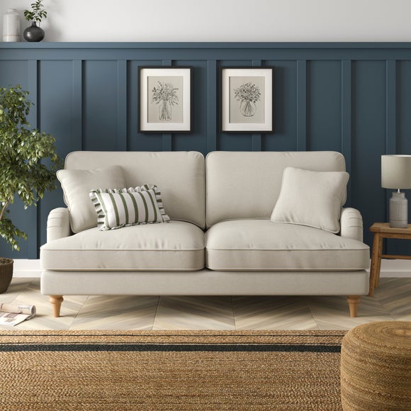 Beatrice II Luna Fabric 3 Seater Sofa - image 1