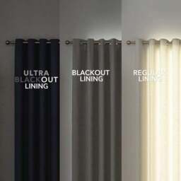 Rotterdam Herringbone Blackout Pencil Pleat Curtains - thumbnail 5