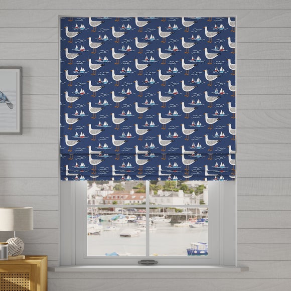 Coastal Gull Made to Measure Roman Blind - image 1