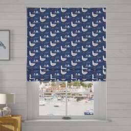 Coastal Gull Made to Measure Roman Blind - thumbnail 1