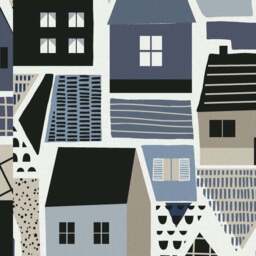 Coastal Clovelly Made to Measure Roman Blind - thumbnail 2