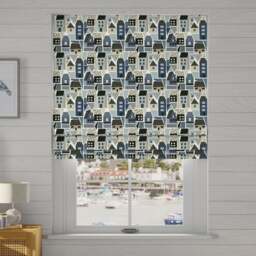Coastal Clovelly Made to Measure Roman Blind