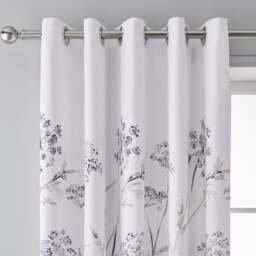 Dorma Purity Meadow Blackout Eyelet Curtains - thumbnail 1