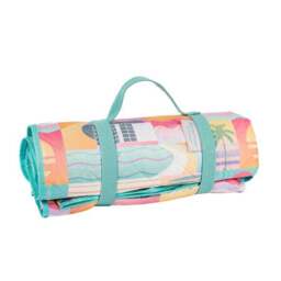 Navigate Coconut Grove Extra Large Quilted Ombre Picnic Blanket - thumbnail 2