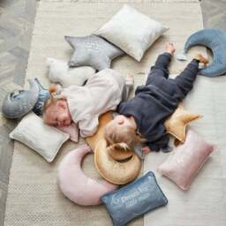 Bambino Little Star Velvet Cushion - thumbnail 4
