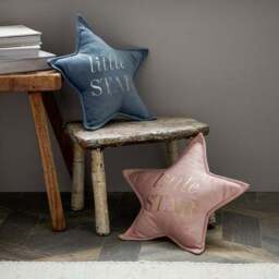 Bambino Little Star Velvet Cushion - thumbnail 2