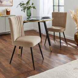 Taylor Dining Chair, Velvet - thumbnail 1