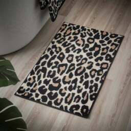 Leopard Bath Mat - thumbnail 1