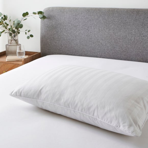 Hotel Luxury Cotton Duck Feather & Down Side Sleeper Pillow - image 1