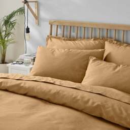 Pure Cotton Plain Dye Duvet Cover - thumbnail 2